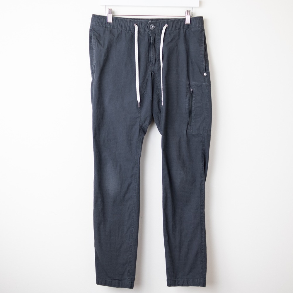 Vuori Ripstop Climber Pants Mens Medium Gray Stretch Pockets Outdoor Casual V412